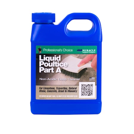 Miracle Sealants Sealant, Liquid Poultice 6 Parta, 6Partb, 2 Quarts LIQQT6
